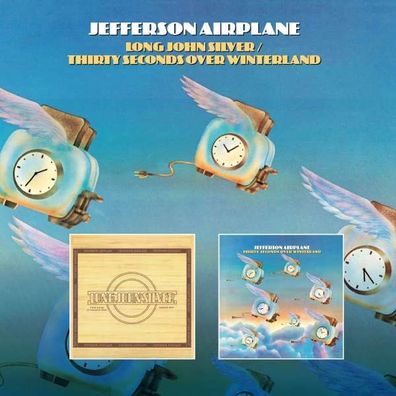Jefferson Airplane: Long John Silver / Thirty Seconds Over Winterland - Cherry Red