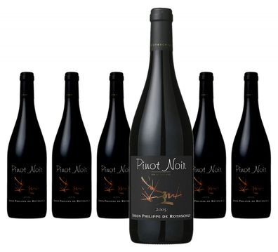 6 x Baron Philippe De Rothschild Les Cépages Pinot Noir – 2021