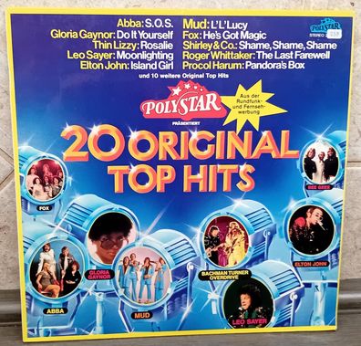 LP 20 orginal Top Hits ( Mud / Abba / Elton John u.a )