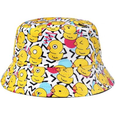 Coole Gelbe Baby Enten Hut - Retro Hüte Fischerhüte Sonnenhüte Eimerhüte Bucket Hats