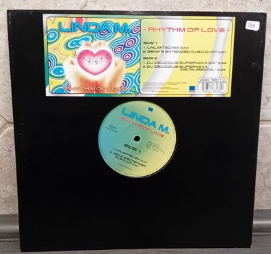 12" Maxi Vinyl Linda M - Rhythm of Love