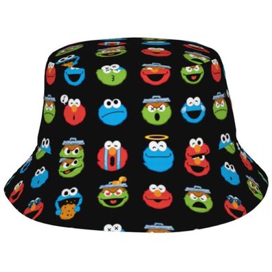 Sesamstraße Hut - Charaktere Hüte Fischerhüte Sonnenhüte Eimerhüte Bucket Hats