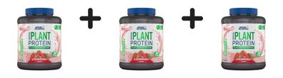 3 x Applied Nutrition Critical Plant (1800g) Strawberry