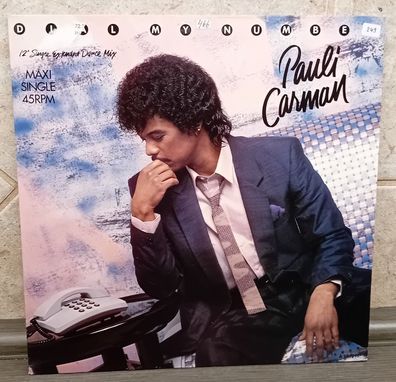 12" Maxi Vinyl Pauli Carman - Dial my Number