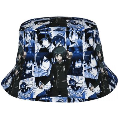 Shuichi Saihara Hut - Danganronpa Hüte Fischerhüte Sonnenhüte Eimerhüte Bucket Hats