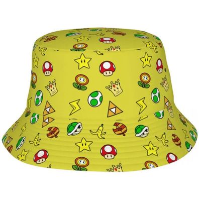 Super Mario Bros. Charaktere Hut - Hüte Fischerhüte Sonnenhüte Eimerhüte Bucket Hats