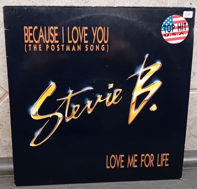 12" Maxi Vinyl Stevie B - Because i Love You