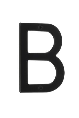 Smedbo Hausnummern Buchstabe B schwarz Artikel Nr. V031