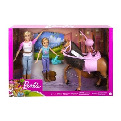 Mattel - Barbie Fashion Dolls And Horse Playset - Mattel - (S... - ...