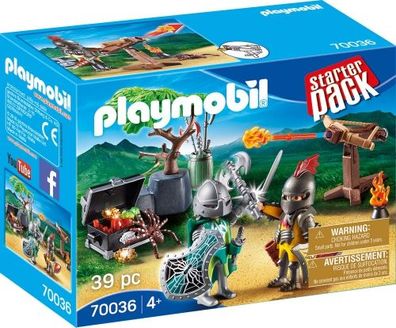 Playmobil 70036 - Starter Pack Fight For The Treasure Of Knights - Playm...