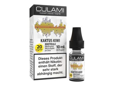 Culami - Nikotinsalz Liquid - Kaktus Kiwi