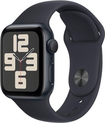 Apple Watch SE 2022 40mm Aluminium/ Kunststoffgehäuse mit Sportarmband - Mitternacht