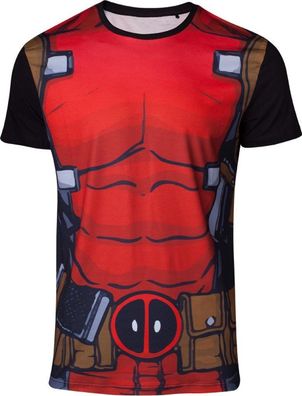 Deadpool - Sublimation Deadpools Anzug-T-Shirt - Difuzed - (T-shirts ...