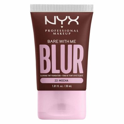 NYX Professional Makeup - Bare With Me Blur Tint Foundation 22 Mokka