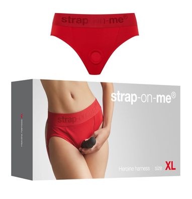 Strap-on-me Heroine Harness red XL