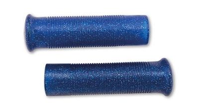 Lenkergriffe Custom Retrostyle für 7/8 Zoll Lenker (22mm) in blau metalflake, 315-657
