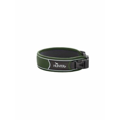 Hunter - Halsband Divo XL, grün/ grau - (67598)
