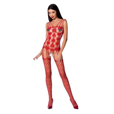 PE Bodystocking BS067 red - (S/ L)