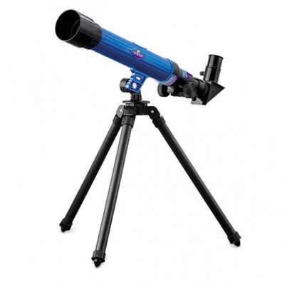 Teleskop 19 x 50 x 7,5 cm blau / schwarz