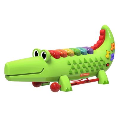 Musik-Spielzeug Fisher Price Krokodil Xylofon