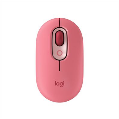 Logitech Wireless POP Mouse mit Emoji - rosa (910-006548)