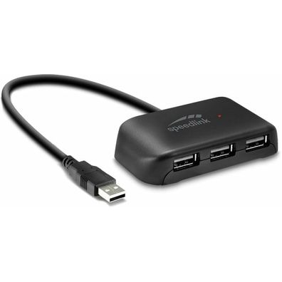 speedlink USB-Hub SNAPPY EVO 4-fach schwarz