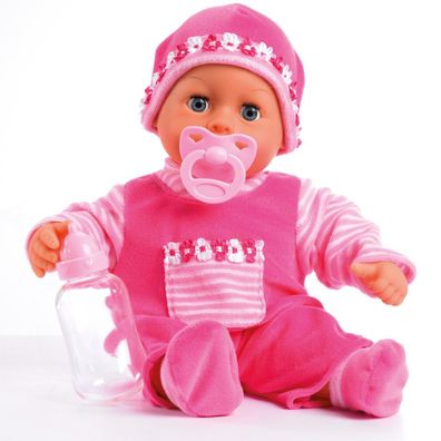 Bayer My First Words Baby Doll - 38 Cm - Pink