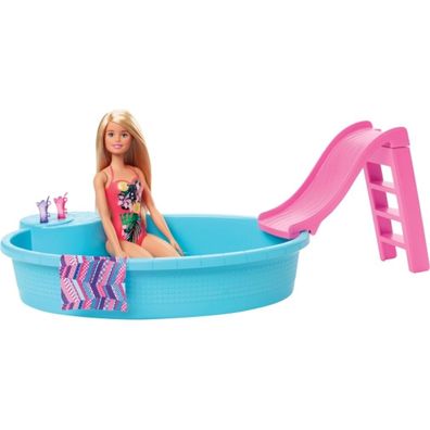 Barbie Swimming Pool With Doll - Barbie Doll