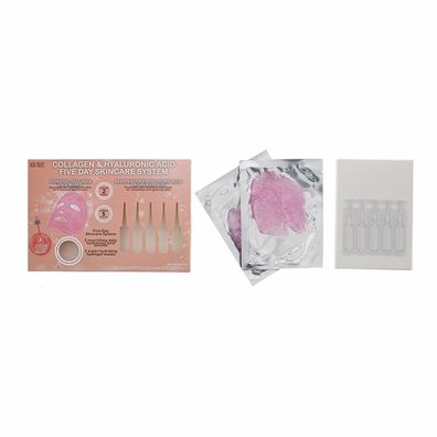 Skin Treats Collage Glitter Hyaluronic Acid Ampoules 5 Day Skincare System
