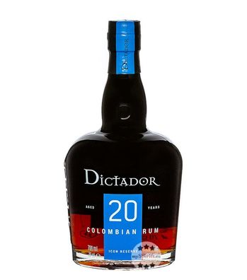 Dictador Rum 20 YO (40 % vol., 0,7 Liter) (40 % vol., hide)