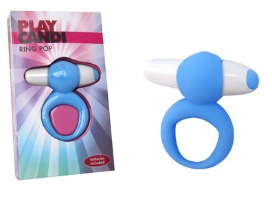 PLAY CANDI Ring Pop aqua blue