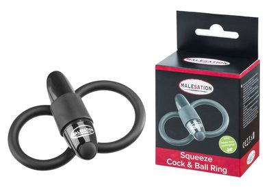 Malesation Squeeze Cock & Ball Ring (mit Vibration