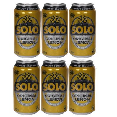 Solo Original Lemon - Australian Import 6x375 ml
