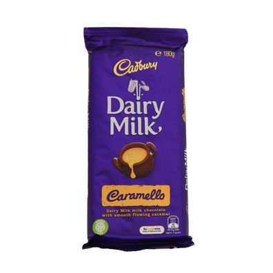 Cadbury Dairy Milk Caramello Schokolade 180 g
