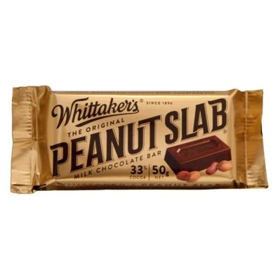 Whittaker's Peanut Slab Fairtrade Schokoriegel 50 g