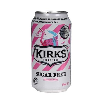 Kirks Creaming Soda Sugar Free 375 ml