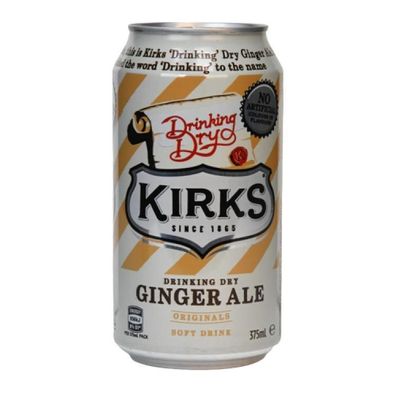 Kirks Dry Ginger Ale - Australian Import 375 ml