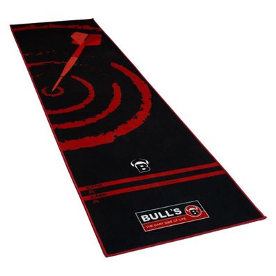 BULL'S Carpet Mat "140" Red / Inhalt 1 Stück