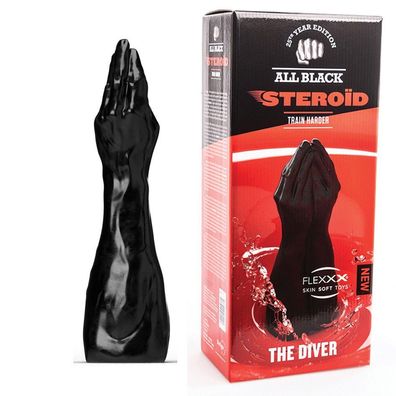 ALL BLACK Steroid The Diver Black