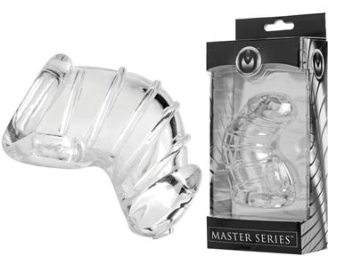 MASTER SERIES Detained Soft Body Chastity Cage