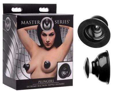 MASTER SERIES Plungers Extreme Suction Nipple Suck