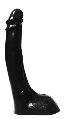 ALL BLACK Upright Boy - Penis - Dildo 29cm lang
