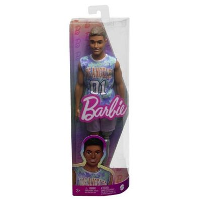 Mattel - Barbie Ken Fashionistas With Jersey And Prosthetic Le... - ...