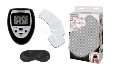 LUX FETISH Electro - Sex Kit With Stimulation Pads