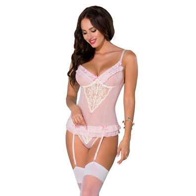 AV Sisi corset pink - (L/ XL, S/ M)