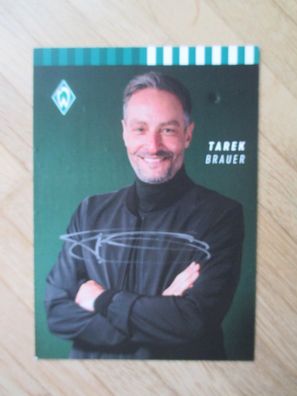 SV Werder Bremen 2024 Tarek Brauer - handsigniertes Autogramm!!!