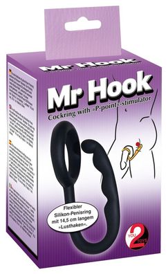 You2Toys - Mr. Hook Cockring schwarz