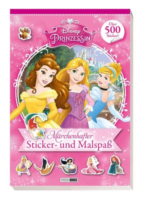 Disney Prinzessin: M?rchenhafter Sticker- und Malspa?,