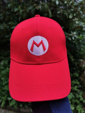 Super Mario Cap Kappe Gamer Fan Merch Cosplay Mütze