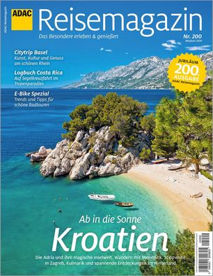 ADAC Reisemagazin mit Titelthema Kroatien, Motor Presse Stuttgart